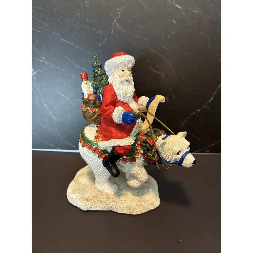 1996 Norwegian Santa Polar Bear Santas From Around World Figurine